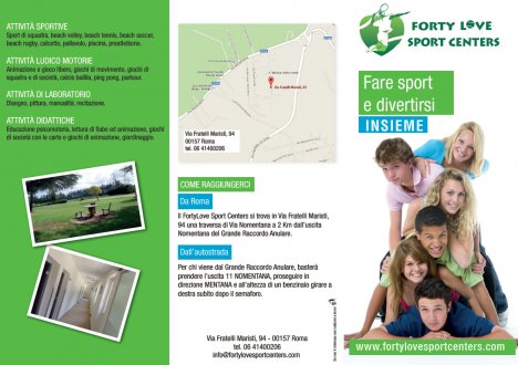 Centro Estivo Fare sport e divertirsi - Forty Love Sport Center